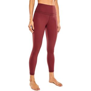 CRZ YOGA Women Naked Feeling Yoga Pants 25 Inches – 7/8 High Waisted Workout Leggings(Savannah)