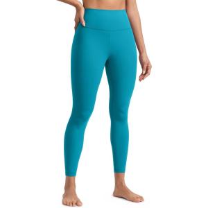 CRZ YOGA Butterlift Workout Leggings 25″ – High Waisted Pilates Gym Athletic Womens Yoga Pants Buttery Soft(Hawaiian Blue)