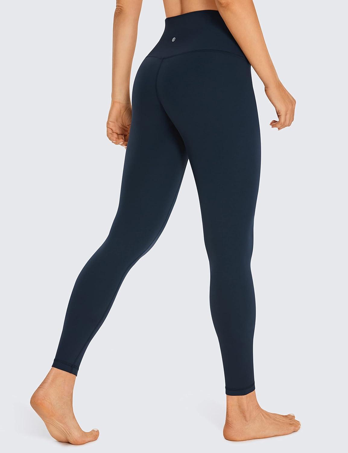 imageCRZ YOGA Butterluxe Yoga Leggings 28 High Waisted Womens Workout Lounge Pants Buttery SoftTwilight Blue