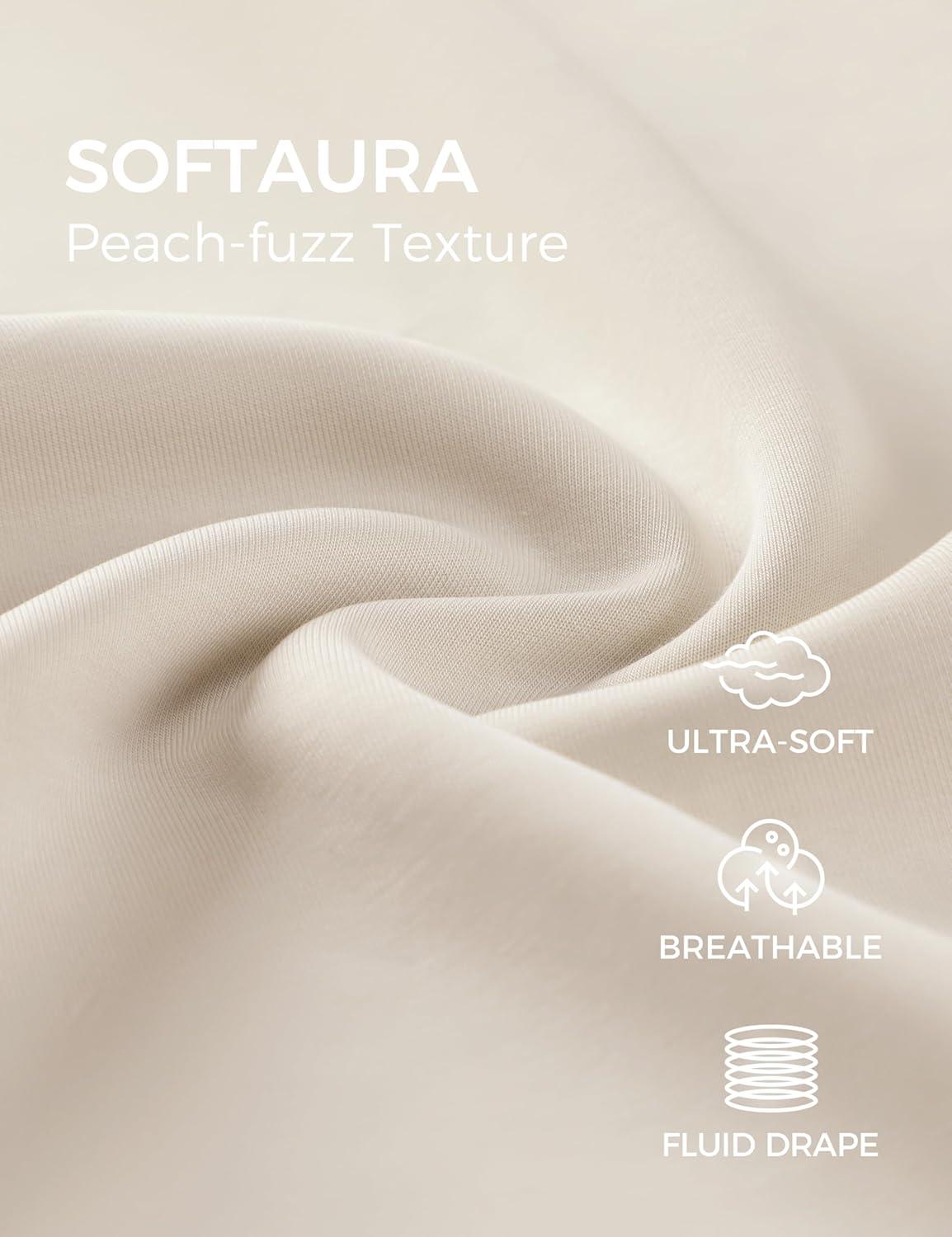 imageCRZ YOGA SoftAura Full Zip Sweatshirt for Women Workout Casual Zipper Funnel Neck Sweat Shirts Jackets with PocketsMojave Tan