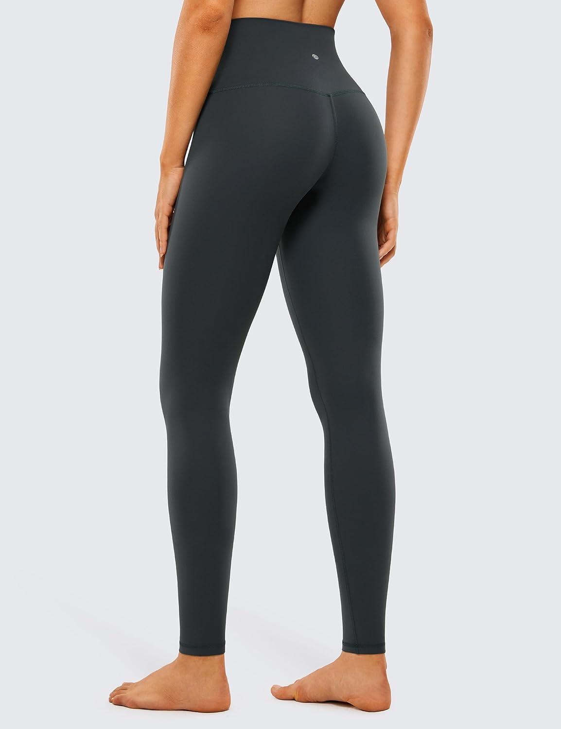 imageCRZ YOGA Butterluxe Yoga Leggings 31quot Extra Long High Waisted Workout Lounge Pants for Tall WomenMelanite