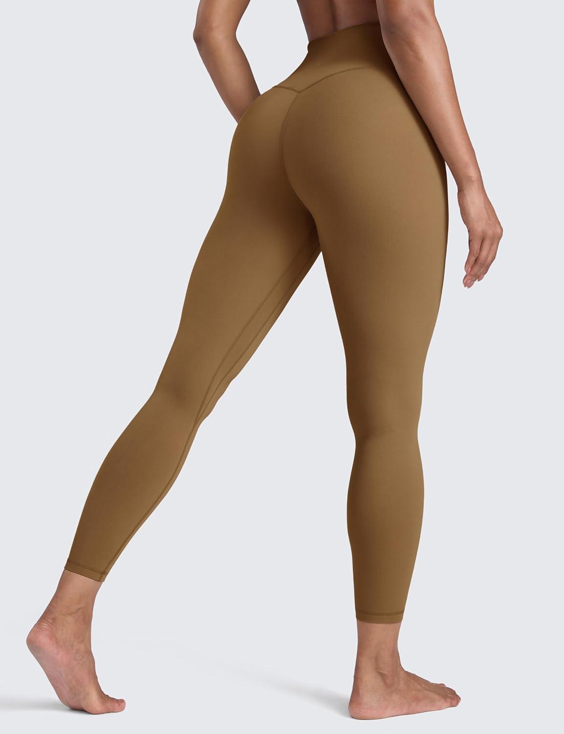 imageCRZ YOGA Butterlift Workout Leggings 25 High Waisted Pilates Gym Athletic Womens Yoga Pants Buttery SoftAllspice