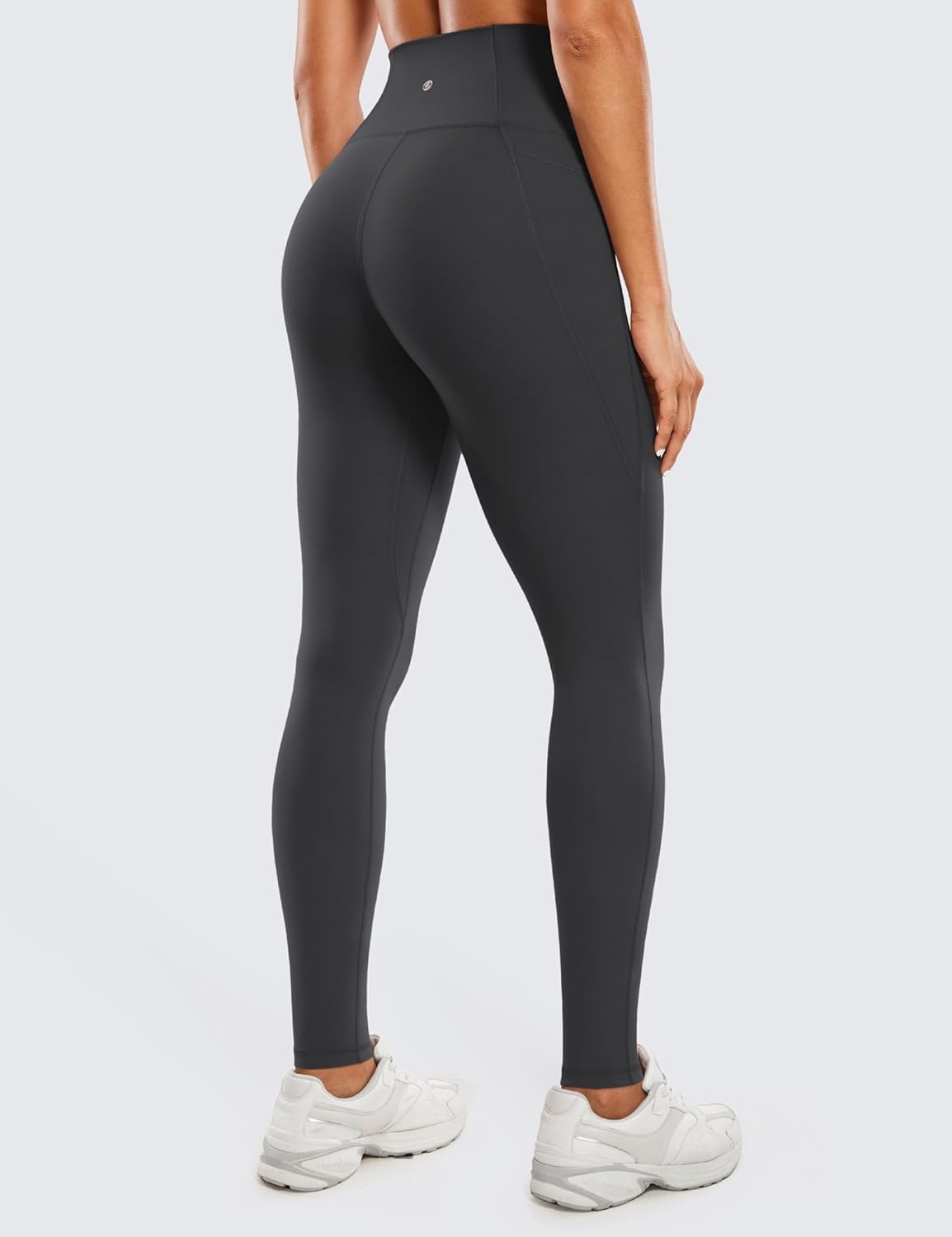 image:imageCRZ YOGA Butterluxe Workout Leggings Pockets 31 High Waisted Athletic Gym Womens Yoga Pants for Tall WomenMysterious Grey